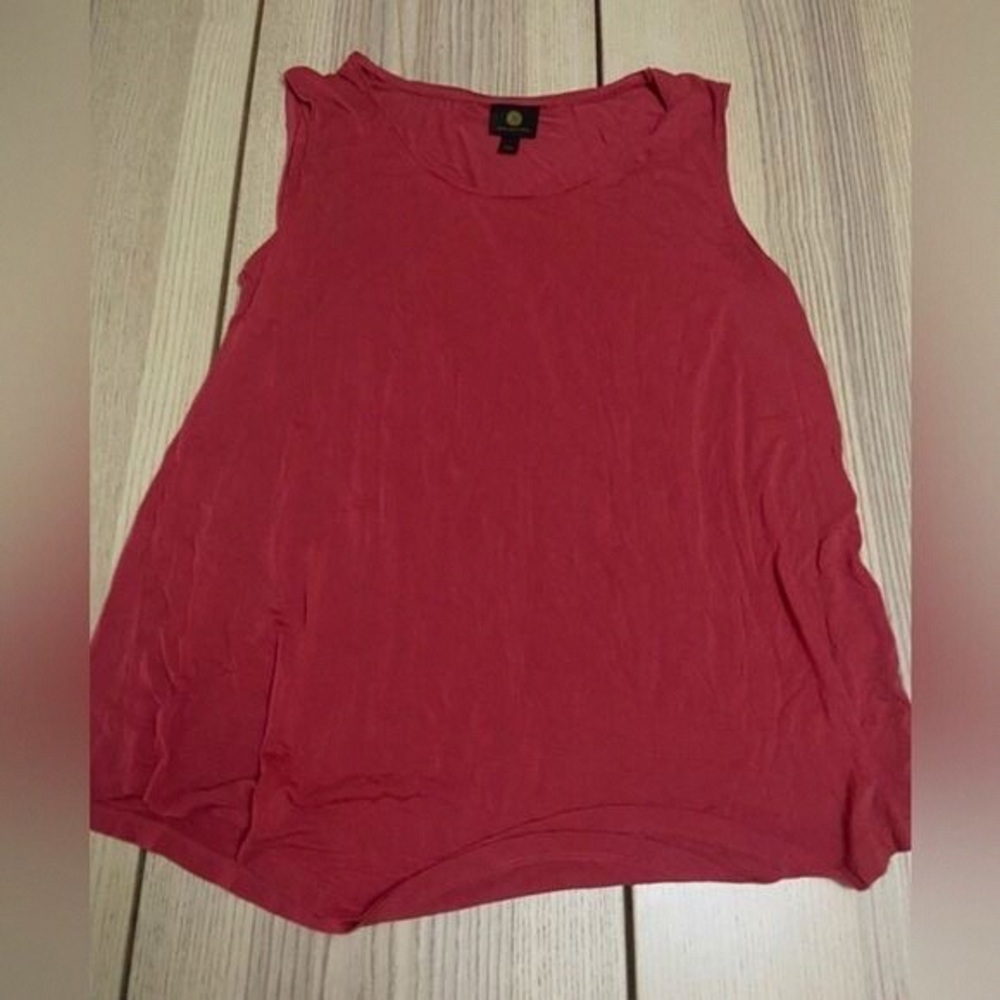 Sleeveless Red Top